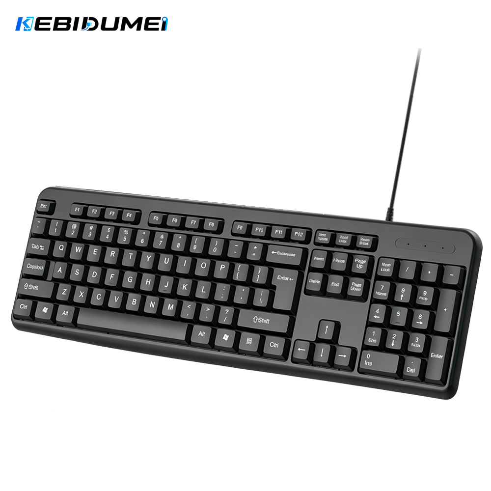 Android Tablet Gaming Accessories - KEBIDUMEI Klawiatura przewodowa USB 104 klawisze