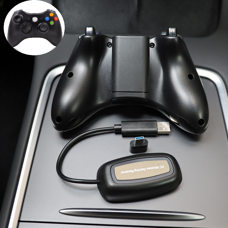 Tesla Tablet Accessories - Bezprzewodowy kontroler do gier z uchwytem,