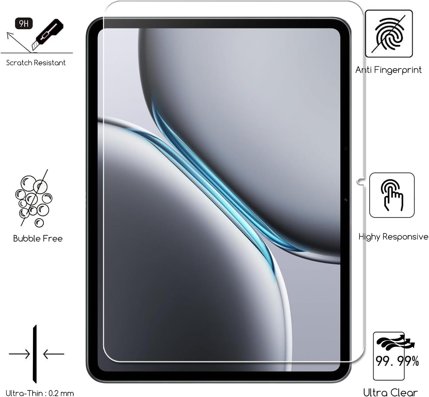1 szt. Szkło Hartowane 9H na E – Oneplus Tablet Accessories recenzja i cena